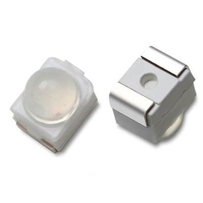 3528 SMD LED θόλο φακό 60 μοίρες Κόκκινο δείπνο φωτεινό 2000mcd LED διόδιο chip για φανάρι