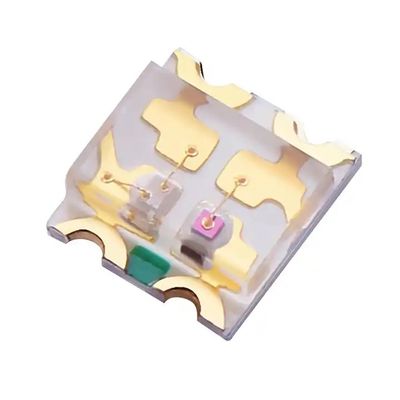 Πρακτικό 0.06W 0603 SMD LED Δυοχρωματικό Κόκκινο Και Κίτρινο Πράσινο μήκος κύματος 568-576nm 1615