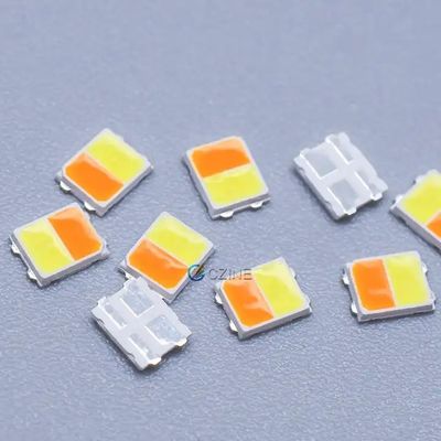 2835 Bi Color LED SMD, 3.75x2.8x0.65mm Ψυχρό Λευκό Και Θερμό Λευκό LED Φως Chip