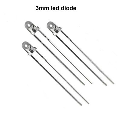 1050nm F3 LED μακρινό υπέρυθρο Διάσπαση θερμότητας, αντανάκλαση 3mm IR LED