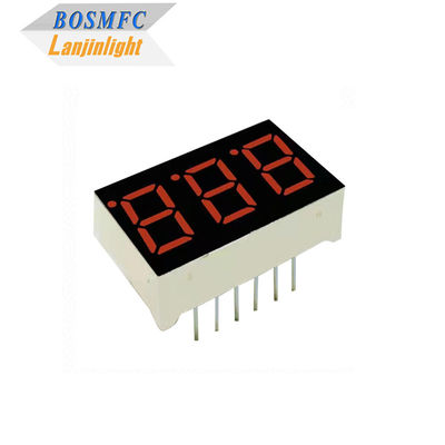 20mA 7 τμήματα LED οθόνη 3 ψηφία 0,28 ίντσες 0,56 ίντσες ανθεκτική