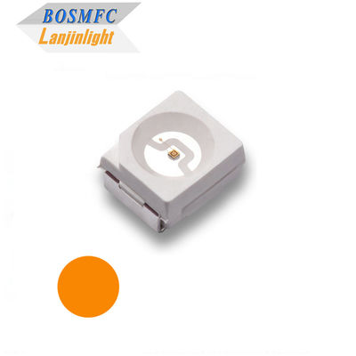 Δυνατό PLCC2 3528 SMD LED φωτεινό πορτοκαλί 605nm Πολυτελές διόδιο LED