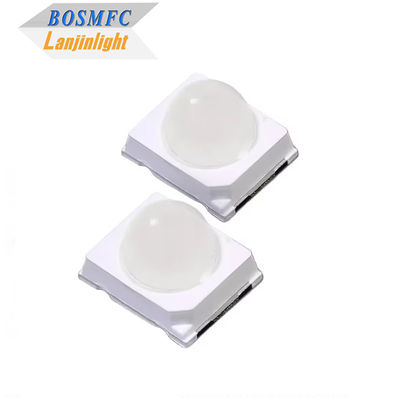 Φυσικό λευκό CCT6500K Dome Lens 30 και 60 βαθμούς 2835 SMD LED Molding LED για φώτα κυκλοφορίας