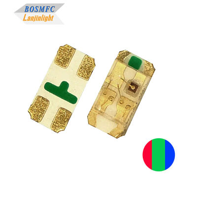 0603 RGB LED Sanan chips 1608 SMD Τριχρωματικό (Κόκκινο, Πράσινο, Μπλε)