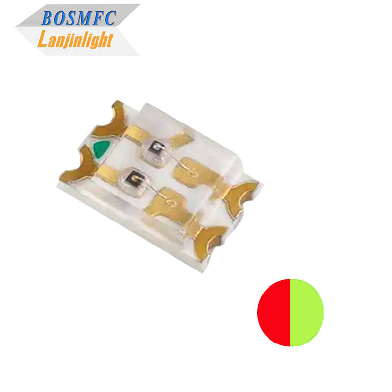 Ανθεκτικός 0805 Bi Color SMD LED Emitting Diode Κόκκινη και πράσινη επιφάνεια τοποθετημένη 2012 20mA