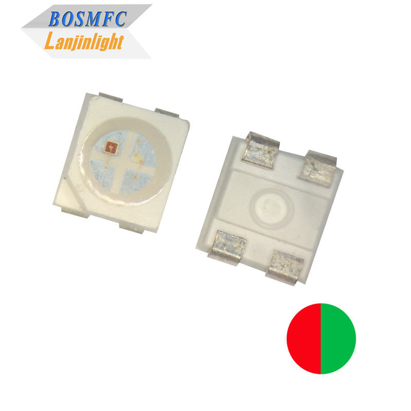 RoHS 20mA LED Bi χρώμα SMD 3528 Κόκκινο &amp; Πράσινο Φως Για LED Strips