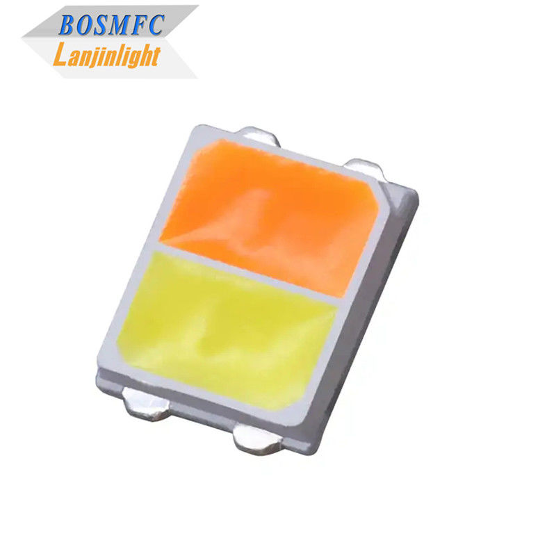 2835 Bi Color LED SMD, 3.75x2.8x0.65mm Ψυχρό Λευκό Και Θερμό Λευκό LED Φως Chip