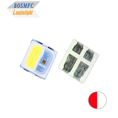 2w Bi Color SMD LED 3030 Κόκκινο &amp; Λευκό Χρώμα CCT 3000K 6000K Για φώτα
