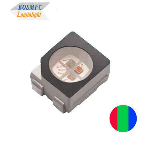 RGB SMD 3528 4 πινες Κόκκινο Πράσινο Μπλε PLCC4 Τριχρωματικό Πρακτικό LED