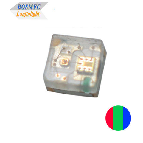 RGB LED Chip Mini Adressable IC Ενσωματωμένο σε 1010 Rgb SMD Led For Led Screen Πλήρης χρωματική οθόνη LED