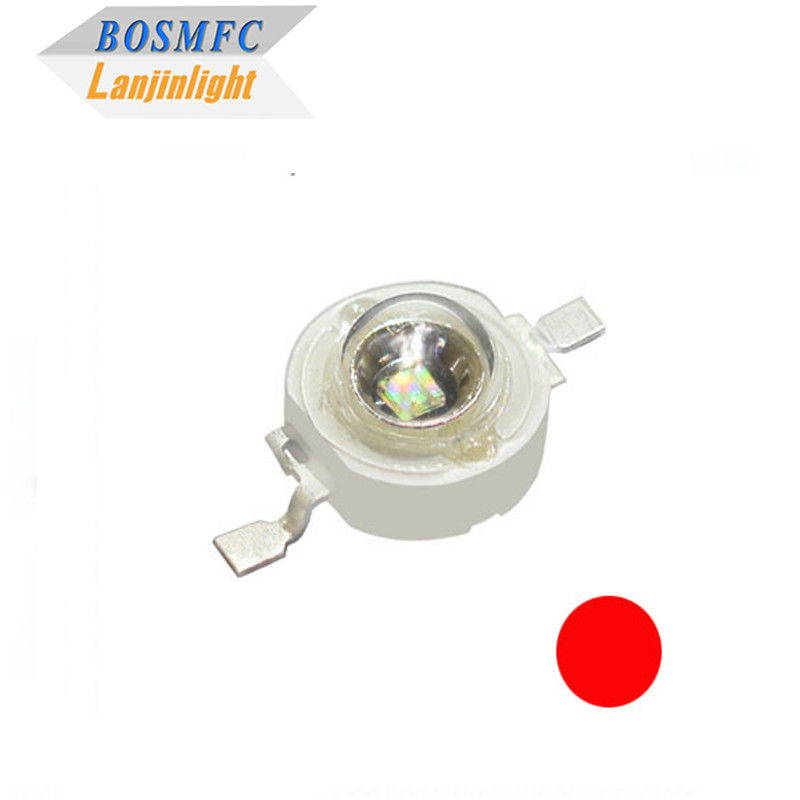 1w υψηλής ισχύος LED λαμπτήρα Chip 3W λαμπτήρα Super Red για Spot Light