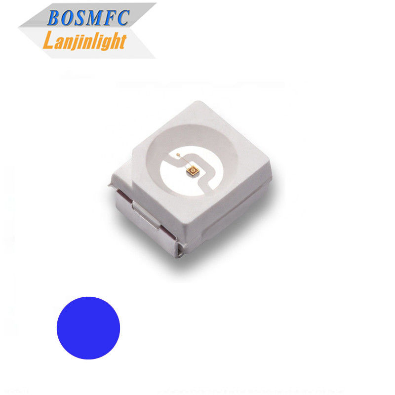 20mA 3528 SMD LED Γαλάζιο Εκπέμπει φως καλό Διάσπαση θερμότητας Για λωρίδα LED