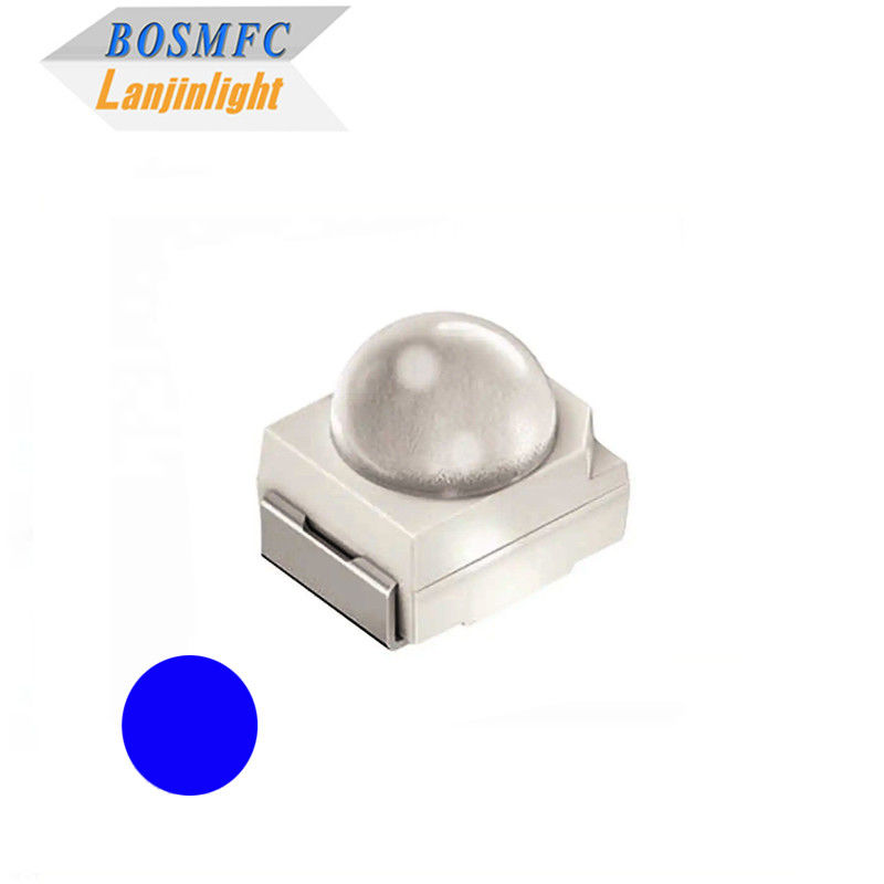 Multiscene 3528 SMD LED Dome Lens 60 μοίρες μπλε φως για το φως του αυτοκινήτου