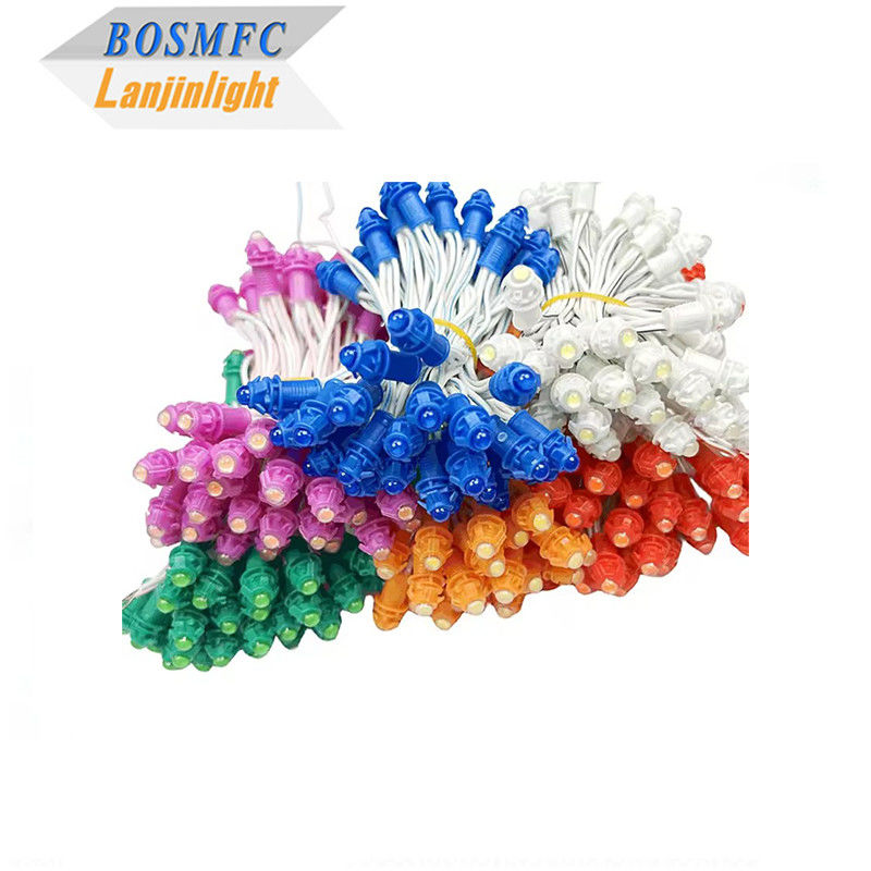 Ζεστή πώληση Dc12v 9mm Ws2811 Ip68 Αδιάβροχο διευκρινίσιμο Led Smart Pixel Node Led Module Led Light String