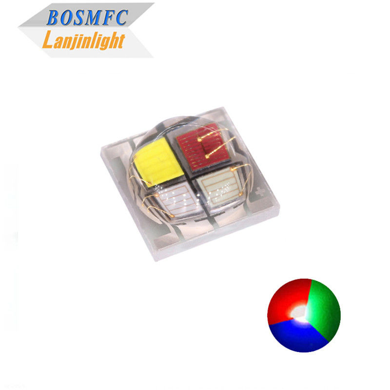 Υψηλής ισχύος 5050 RGBW SMD LED με κεραμική βάση 4*1W &amp; 4*3W Διαμόρφωση 6000K λευκό φως