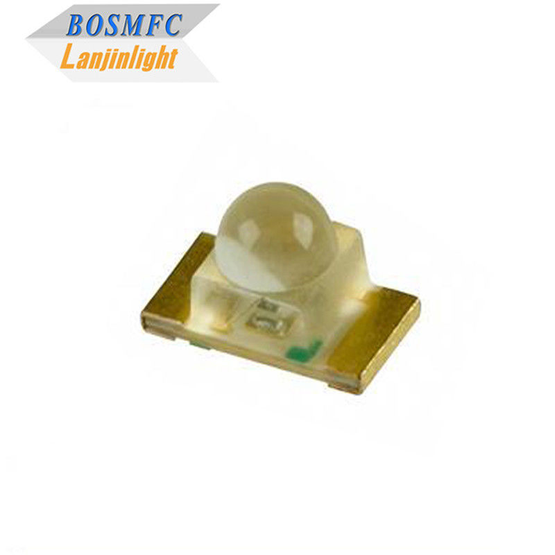 Ζεστό Λευκό Ψυχρό Λευκό 3216 SMD Dome Lens 60 μοίρες 1206 LED για φωτισμό δεικτών