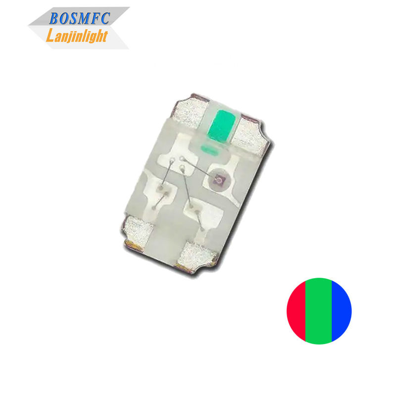 0805 RGB SMD Μακρά διάρκεια ζωής 2012 Τριχρωματικό LED τσιπ για δείκτη