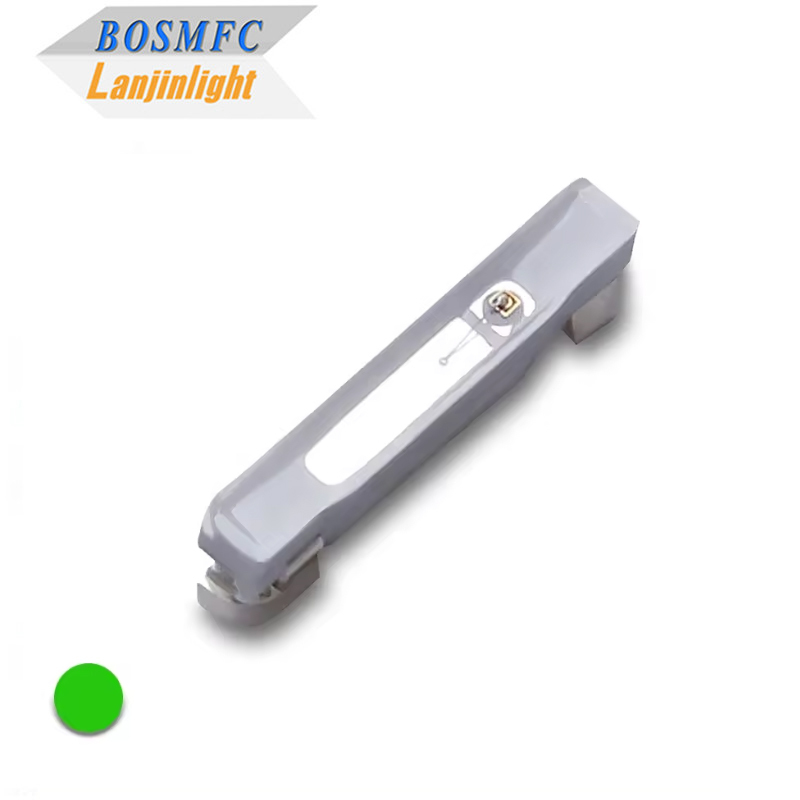 Πλευρική προβολή 020 SMD LED Πράσινη LED υψηλής φωτεινότητας LED διόδης φωτισμού LED διάχυσης θερμότητας για φακούς δεικτών