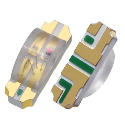 Πλευρική προβολή 1206 RGB SMD LED 1.5T 2.0T δεξιά γωνία πλάγια τοποθέτηση 1204 Tri Color φως