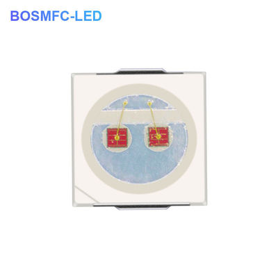 3030 SMD LED Chips 1W διπλές Chips υψηλό φως 660nm κόκκινο φως
