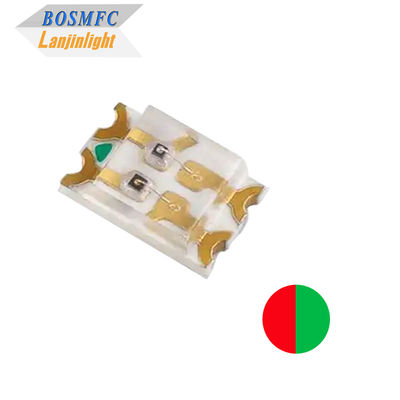 20mA πολυσκοπικό διχρωματικό LED SMD 0805 Κόκκινο και πράσινο, πολυλειτουργία 2012 LED chip diode