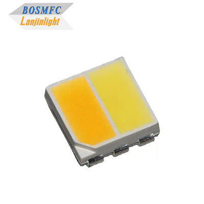 0.2W Bi Color 5050 SMD LED Θερμό λευκό και δροσερό λευκό / φυσικό λευκό