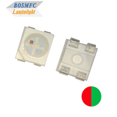 RoHS 20mA LED Bi χρώμα SMD 3528 Κόκκινο & Πράσινο Φως Για LED Strips