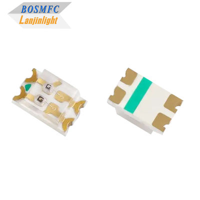 Bi Color SMD LED 0805 Κόκκινο & Μπλε δύο χρώματα 0,06W Ultra Bright τσιπ