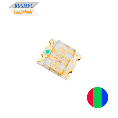 1206 RGB LED 20mA Αντιστατικό 3216 Πάνω τοποθέτηση Πολυχρωματικό SMD LED