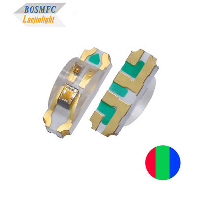 Πλευρική θέα 1206 Πολυχρωματικό SMD LED για ηχείο Φωτισμός RGB 1204 LED chip με εσωτερικό IC αυτοφλερτάρισμα