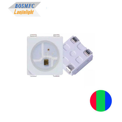 IC Ενσωματωμένο 4pin Smart 5v SMD 5050 RGB SMD LED ws2813 Ws2812 PLCC4 τριχρωματικό Chip Led For Led οθόνη