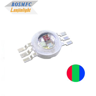 3W RGB λαμπτήρα υψηλής ισχύος LED Chip Πολυλειτουργικό για προβολέα