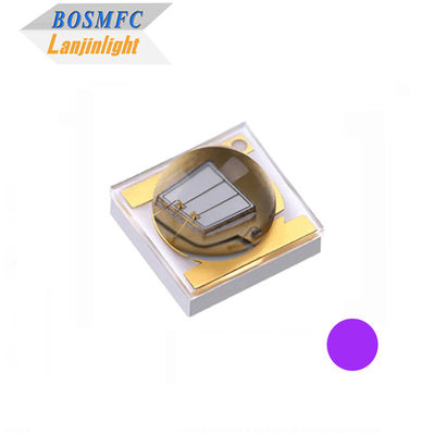 3W 3535 Επιφανειακή τοποθέτηση UV LED Chip Υψηλής ισχύος UVA UVC 365nm Για θεραπεία UV