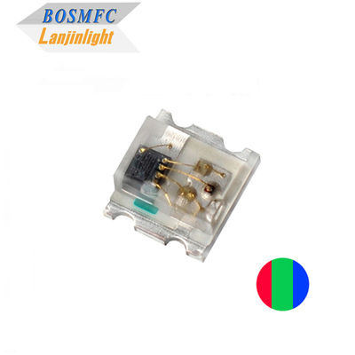 12mA 0807 RGB LED Ενσωματωμένο σε IC 5v Αντιστατικό 0805 Πολυχρωματικό LED SMD