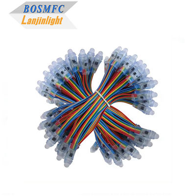 Εξωτερικό κήπο σκηνικό τοπίο 108 μοντέλα RGB πλήρες χρώμα προγραμματιζόμενο Pixel LED φως DMX 512 σημείο φως