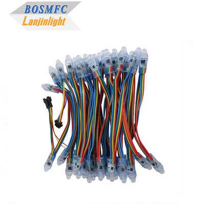 Εξωτερικό κήπο σκηνικό τοπίο 108 μοντέλα RGB πλήρες χρώμα προγραμματιζόμενο Pixel LED φως DMX 512 σημείο φως