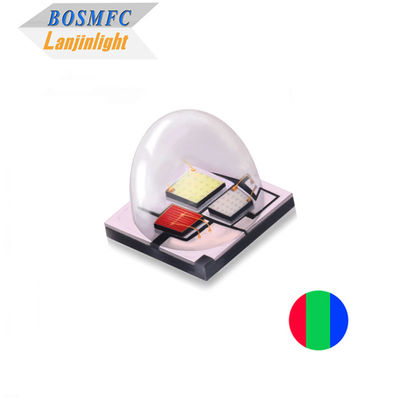 9W υψηλής ισχύος LED 5050 RGB LED 60 μοίρες Dome Lens SMD Δίοδος για εξωτερικά φώτα σκηνής