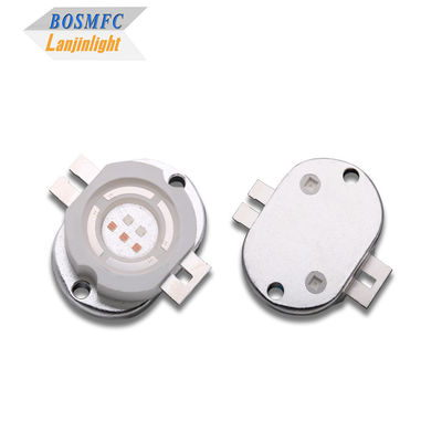 Διπλού χρώματος LED υψηλής ισχύος Κόκκινο+μπλε 5W ενσωματωμένη πηγή φωτός LED για φασματική θεραπεία.