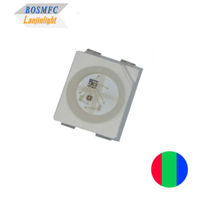 Διοίκηση IC 3528 SMD RGB LED 4 Pin Super Bright PLCC4 SMD Πολυχρωματικό LED για LED Strip