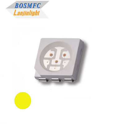 5050 SMD LED Κίτρινη διόδου εκπομπής φωτός Amber led chip για λάμπα με LED πινακίδα κυκλοφορίας