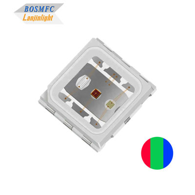1.5W 5050 RGB LED θόλο φακό υψηλής ισχύος τριχρωματικό LED τσιπ 3 * 0.5W