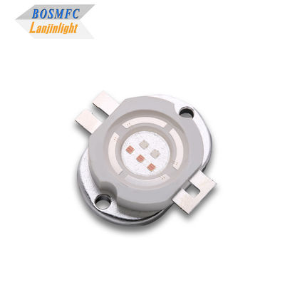 Διπλού χρώματος LED υψηλής ισχύος Κόκκινο+μπλε 5W ενσωματωμένη πηγή φωτός LED για φασματική θεραπεία.